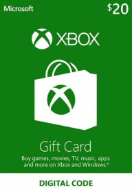 $20 Xbox Live card