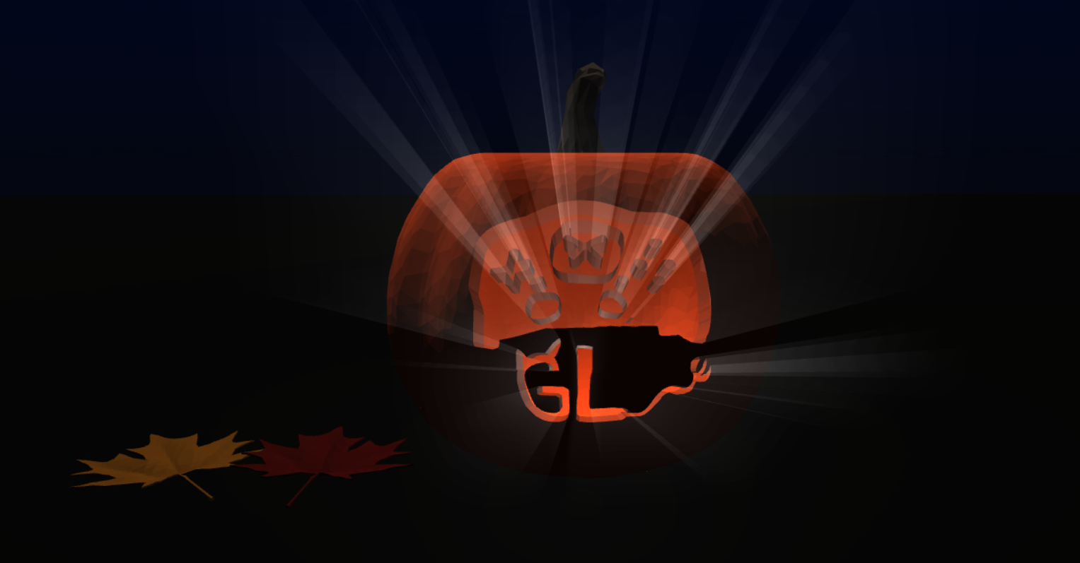 GL Controller Pumpkin - Front