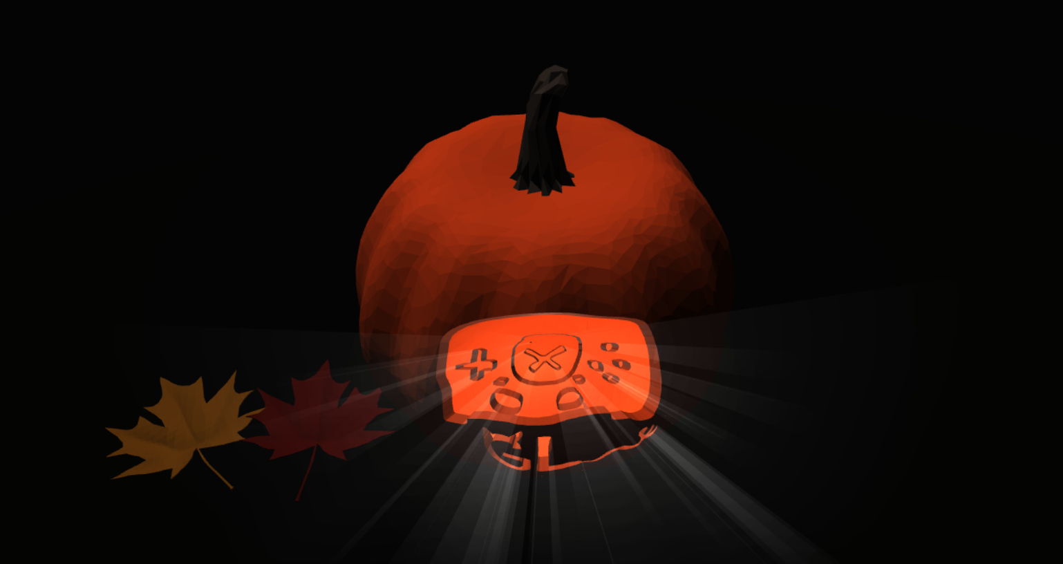 GL Controller Pumpkin - Top