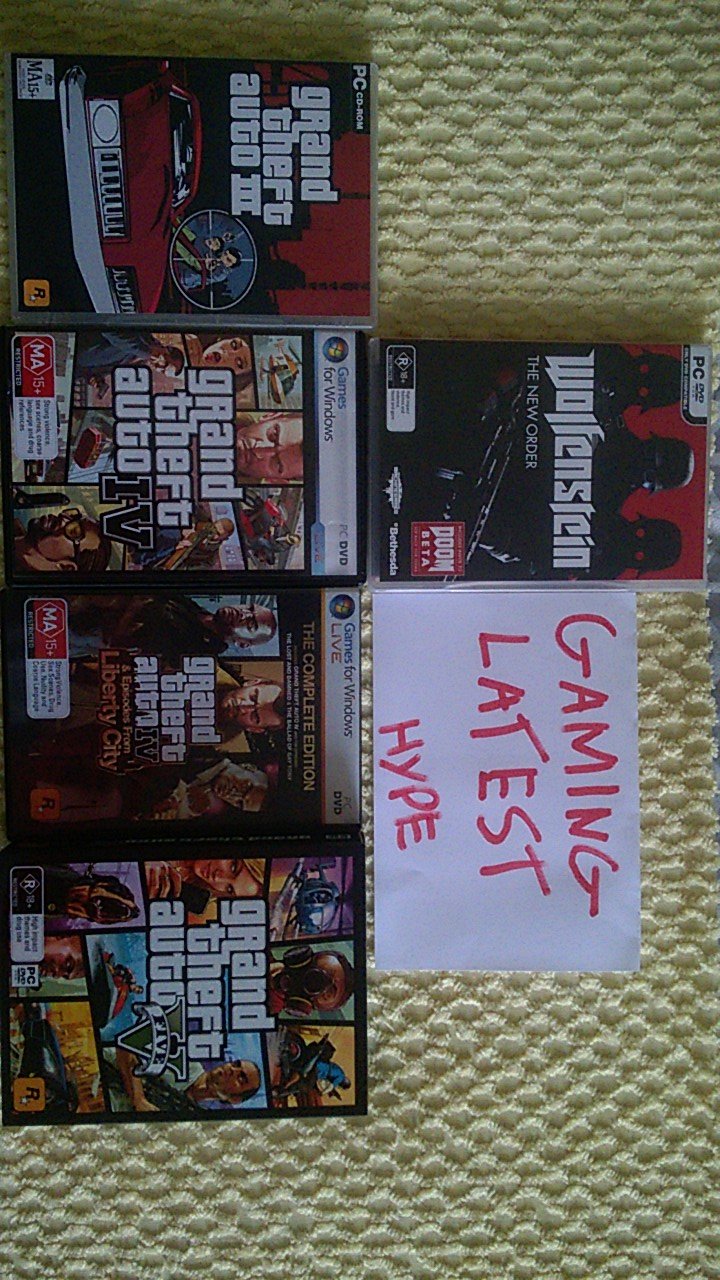 GTA Series, WIth Extra great game!