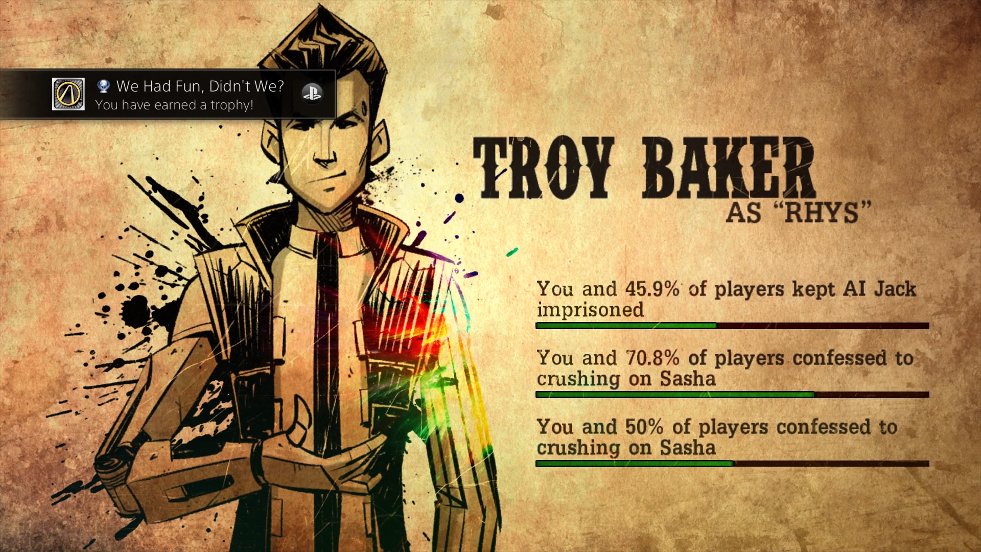 Tales From The Borderlands Platinum achieved